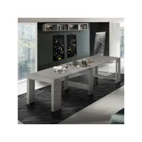 table à manger extensible 90-300x51cm console design moderne pratika bronx ahd amazing home design