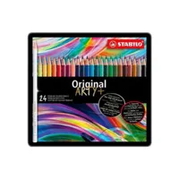 crayons de couleur stabilo original arty multicouleur 24 pièces