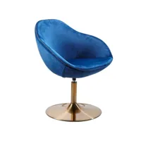 finebuy chaise longue tissu 70 x 79 x 70 cm fauteuil club tournante salon  fauteuil pivotant avec accoudoirs  fauteuil de bar rembourrée