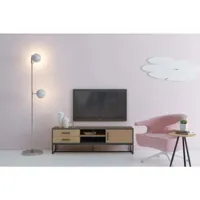 meuble tv industriel avec rangements detroit