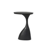 light & living table d'appoint macau - noir - 40x33x55cm 6761412