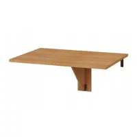 table murale pliable étagère rabattable 100x70 aulne modèle: homni 8 table pliante