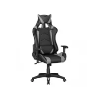 finebuy chaise de bureau racing chaise design ordinateur gamer course siège sport  avec repose-tête fauteuil de direction gamer  avec des oreillers – chaise de jeu 120 kg