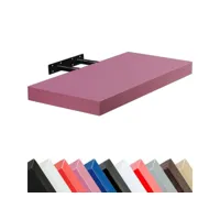 stilista® étagère murale volato, longueur 70cm, couleur au choix - couleur : rose