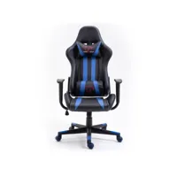 fauteuil des jeux fg33 noir et bleu