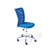 paris prix - fauteuil de bureau enfant colors 89-99cm bleu