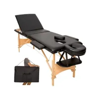 table de massage noire 3 zones avec sac de transport helloshop26 08_0000467