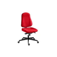 chaise de bureau bizzi adapté aux grandes tailles - rouge