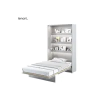 lenart lit escamotable bed concept 02 120x200 vertical gris mat
