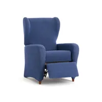 housse de fauteuil eysa jaz bleu 90 x 120 x 85 cm