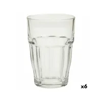 verre bormioli rocco rock bar transparent verre 640 ml (6 unités)