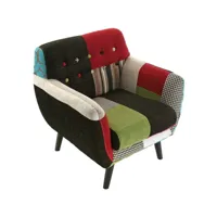 fauteuil en tissu patchwork mosaico 19500760