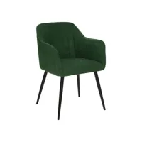 fauteuil diner visoca vert cèdre atmosphera - vert cèdre