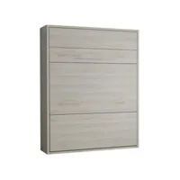 armoire lit escamotable mykonos pin couchage 160*200 cm. 20100991291