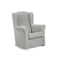fauteuil à bascule lactancia nanny blanc soft grey fauteuil à bascule lacta.nanny