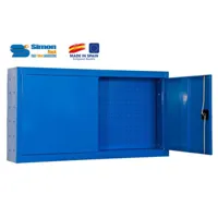 simon rack - armoire de rangement murale 675x900x275mm bleu - cabinet tools pannel 900