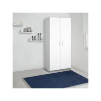 homemania armoire moderne - midilli - blanc -80 x 44 x 170 cm hio8681847045144