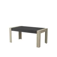 sheffield table haute 90x170 - decor chene brosse - l 170 x p 90 x h 77,10 cm sheffield130664