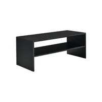 table basse de salon avec rangement fibre de bois 100 cm noir helloshop26 03_0004133