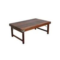 vintage - table basse en bois antic