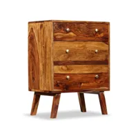 buffet bahut armoire console meuble de rangement latérale bois massif 76 cm helloshop26 4402065