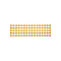 tête de lit tapissée billie laredo en vichy jaune 145x52cm tête de lit billie laredo recommandée pour lit de 135,140