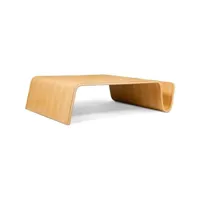 table basse - porte-revues en bois - audrey bois naturel