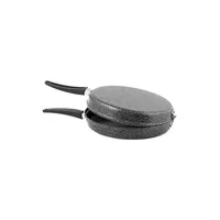 home poêle à omelette antiadhrente, pierre noir/argent, 22 cm 8003512671777