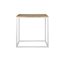 table d'entree - console - industriel vintage 120x35 cm. blanc ccvi3512080bl-ev-18