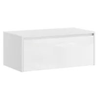 meuble de salle de bain jelsey - badplaats - blanc - 80cm - meuble vasque