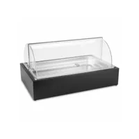cadre en bois présentoir buffet cubic® 57 x 37 cm - pujadas - noir - dm laquée