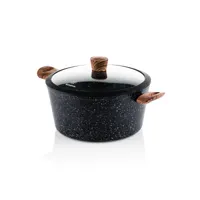 westinghouse - casserole 28 cm - induction - marbre noir - edition spéciale wccc0085028mbb