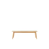 kiyo - banc en bois l150cm - couleur - bois clair
