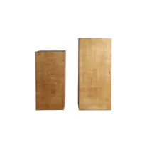sellettes en bois de sapin marron 45x45x100 cm