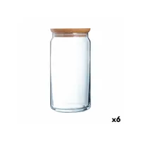 bocal luminarc pav transparent verre (1,5 l) (6 unités)