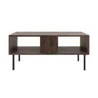 salvador - table basse - bois - 100 cm - best mobilier - bois
