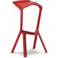 plank - miura stool, rouge traffic (ral 3020)