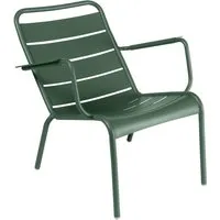 fermob - luxembourg fauteuil profond, vert cèdre