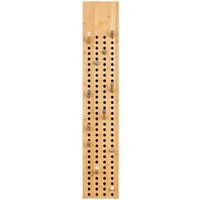 we do wood - scoreboard portemanteau vertical, bambou naturel