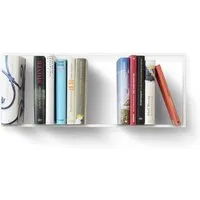 vonbox - étagère à livres frame, livres de dimension standard