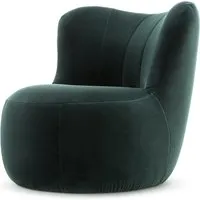 freistil - 173 fauteuil, velours vert sapin (6084)