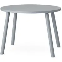 nofred - mouse table d'enfant ovale 64 x 46 cm, gris