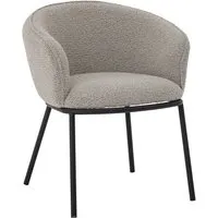 bloomingville - cortone fauteuil, gris