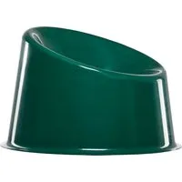 verpan - panto pop chaise, vert foncé