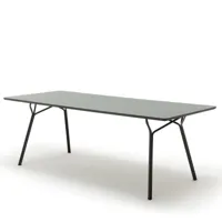 freistil - 120 -211 table de repas, 220 x 90 cm, gris olive