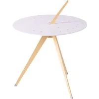 weltevree - sundial table d'appoint, sand yellow