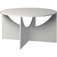 e15 - charlotte table basse, h 40 cm, blanc de sécurité