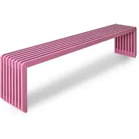 hkliving - slatted banc 160 cm, hot pink