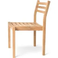 carl hansen - ah501 chaise de jardin, teck non traité