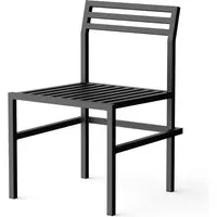 nine - 19 outdoors chaise de salle à manger, noir